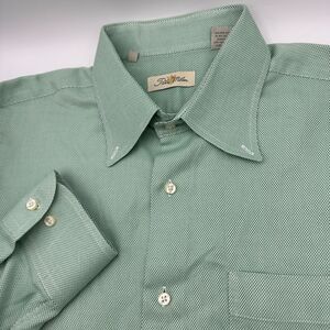 Peter Millar Mint Green Micro-Pattern Dress Shirt